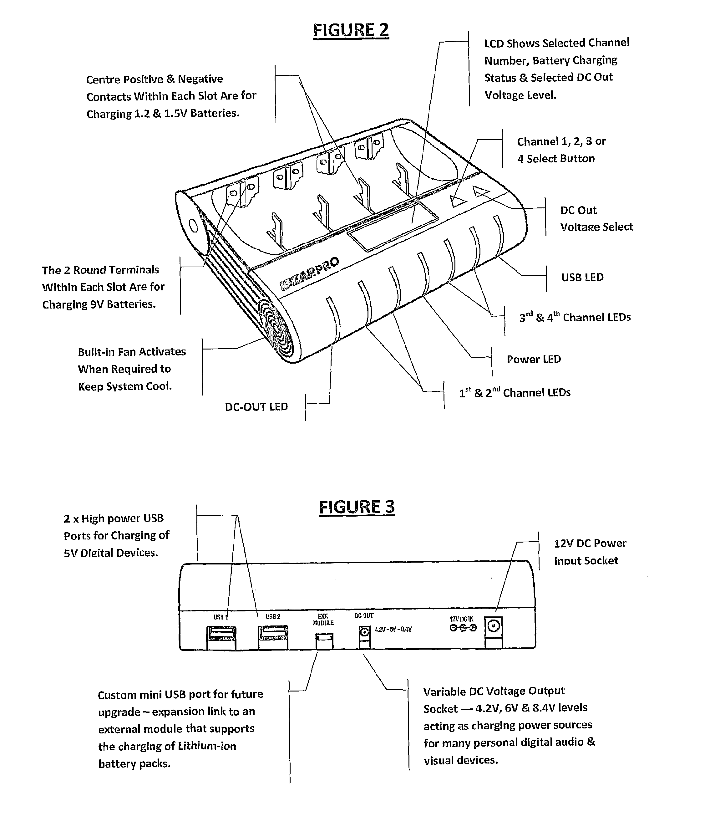 Multi-chemistry battery charging system and method of identifying and improved charging technique for primary and secondary dry-cell batteries