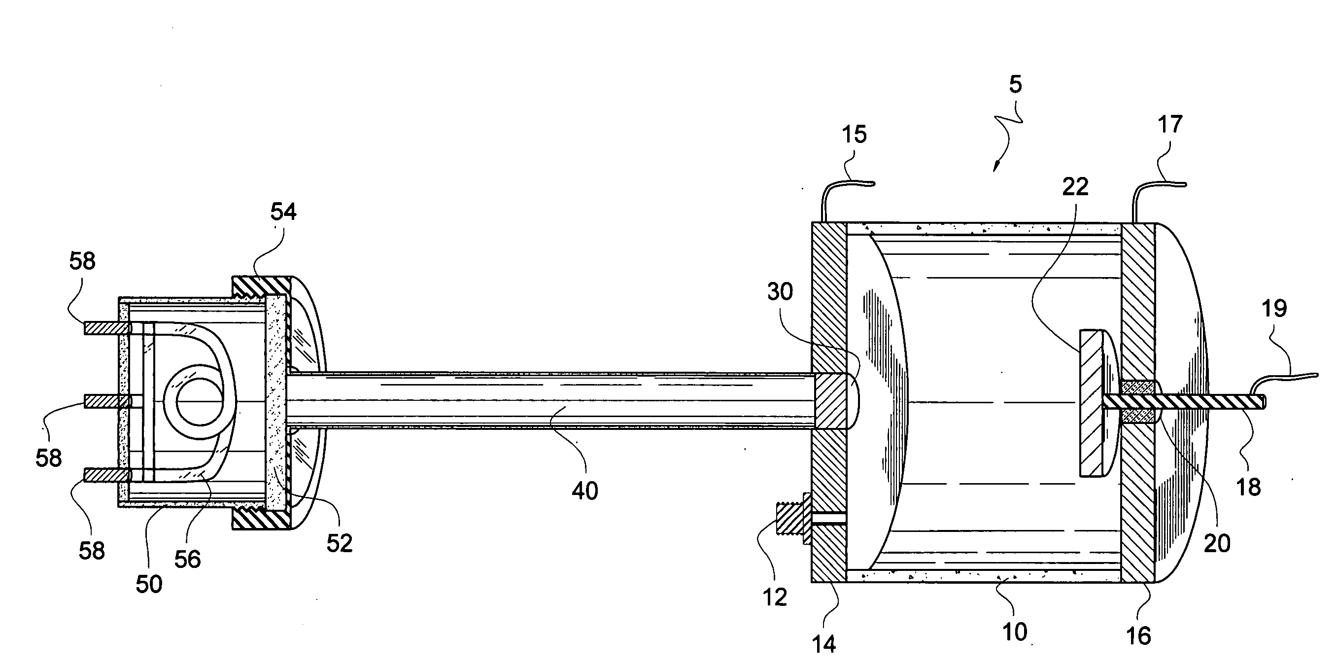 Method and apparatus for measuring purity of noble gases