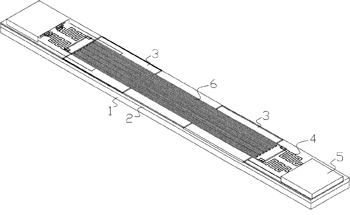 Translational grating light modulator and manufacture method and array thereof