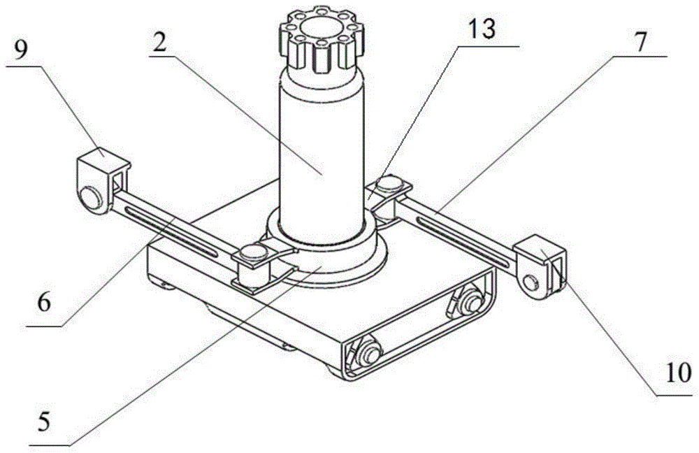Traction device for suspended monorail vehicle