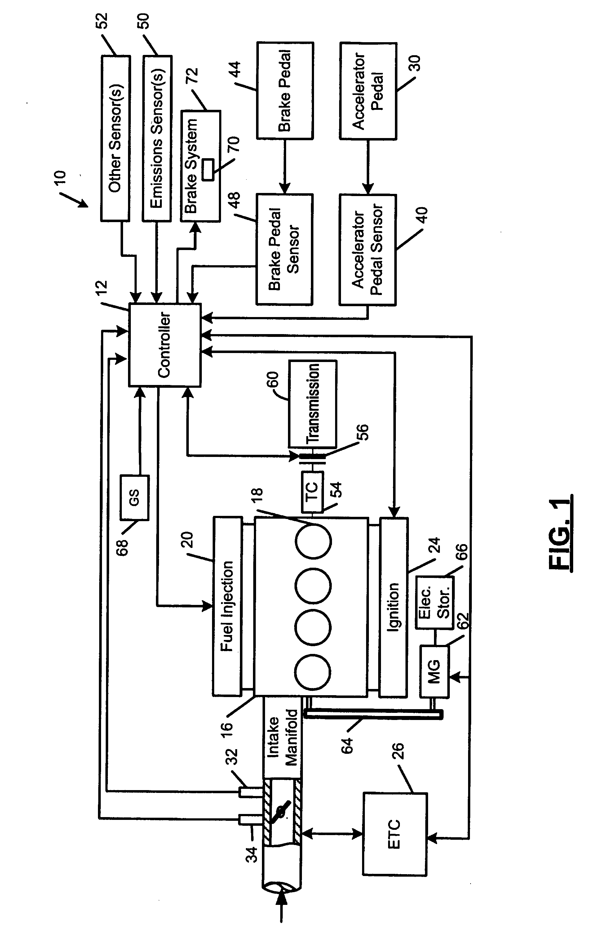 Anti-rollback control via grade information for hybrid and conventional vehicles