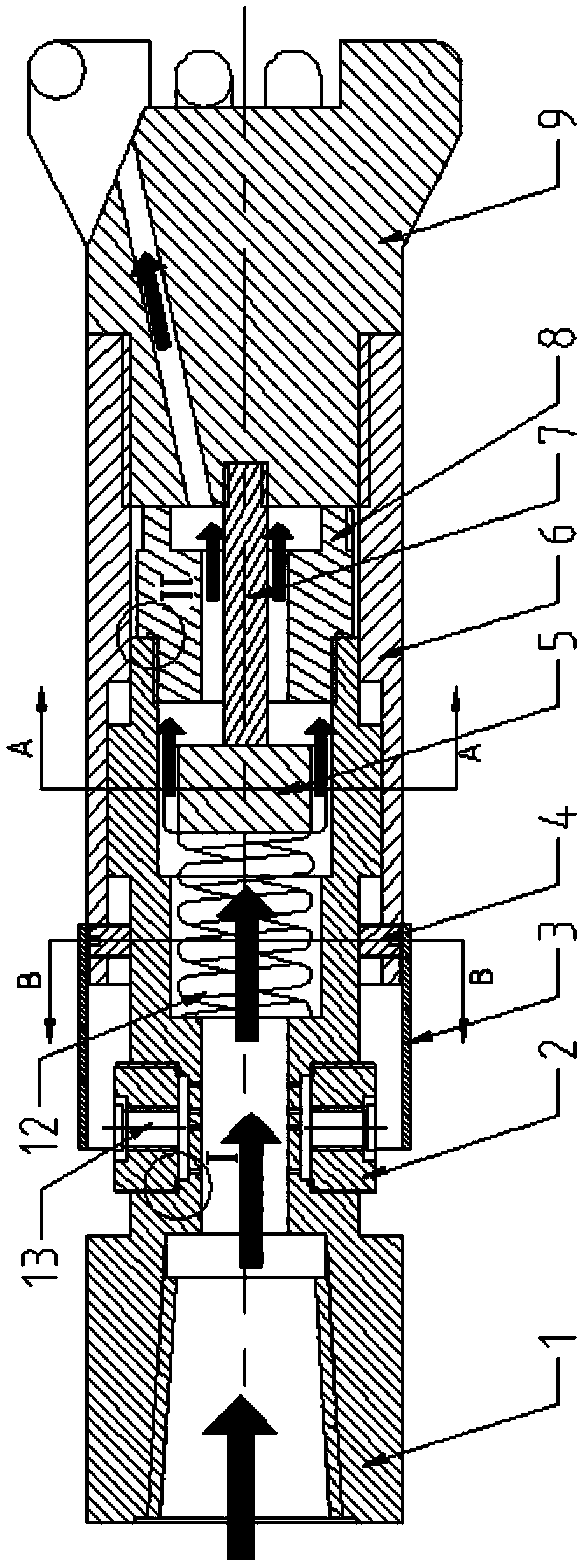 Mining drilling and cutting integrated drill bit