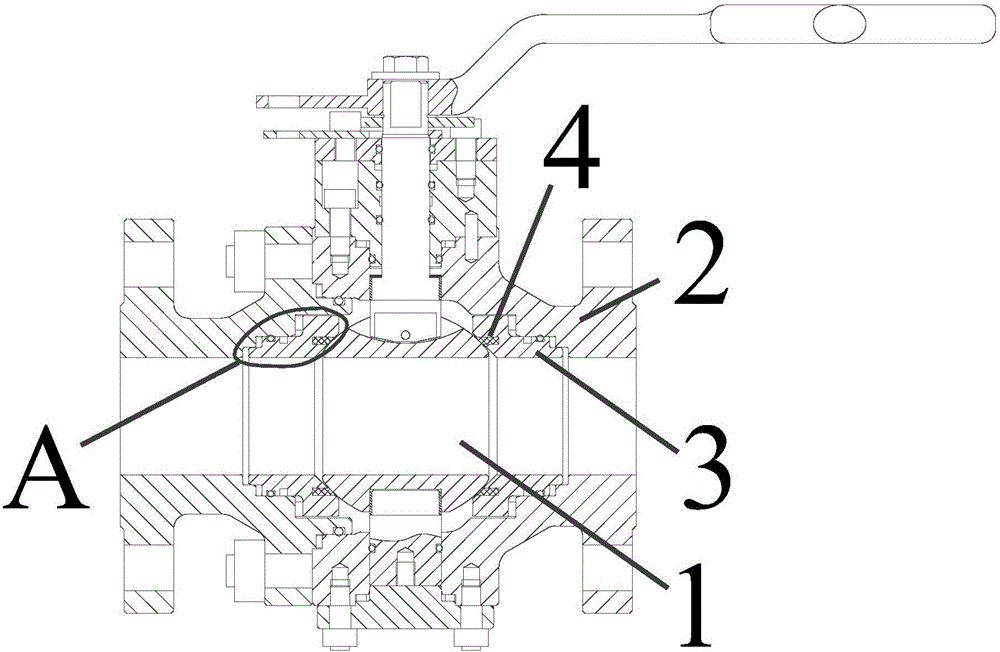 Sealing structure for seal valve
