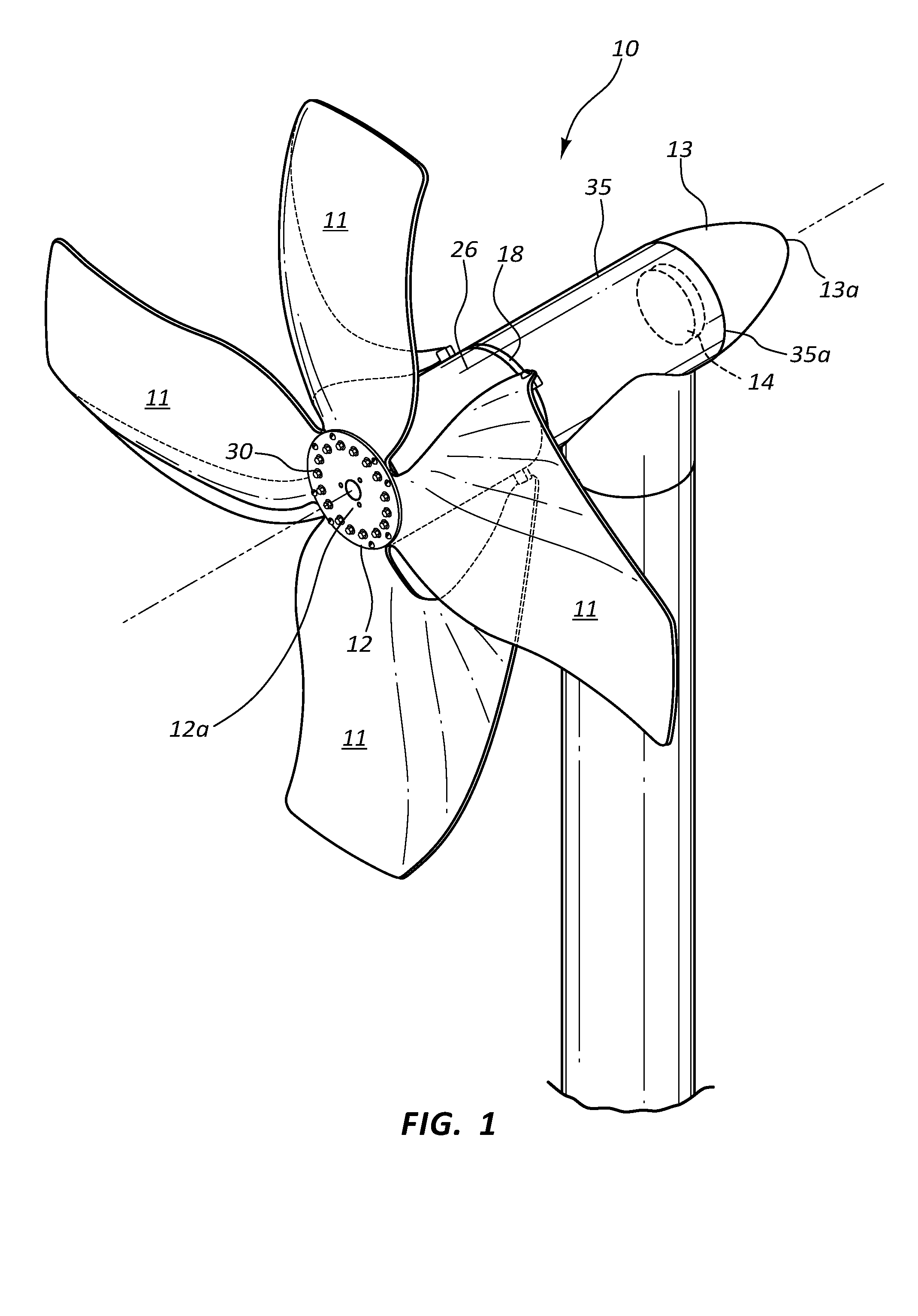 Wind sail receptor