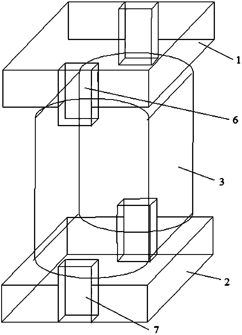 Deviation-correcting and repairing method for bridge cast steel single roller support