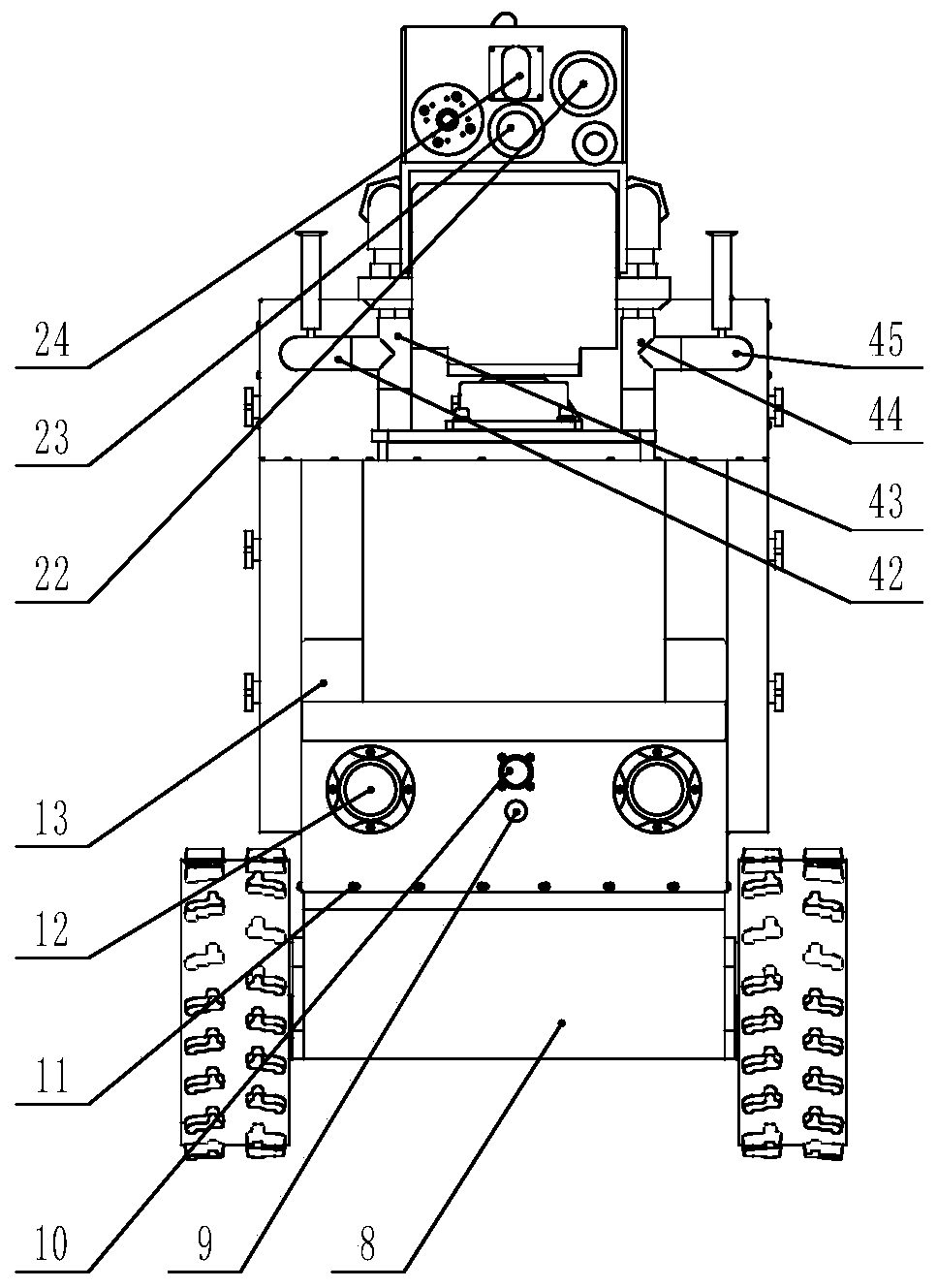 Substation fire-fighting continuous operation system and method