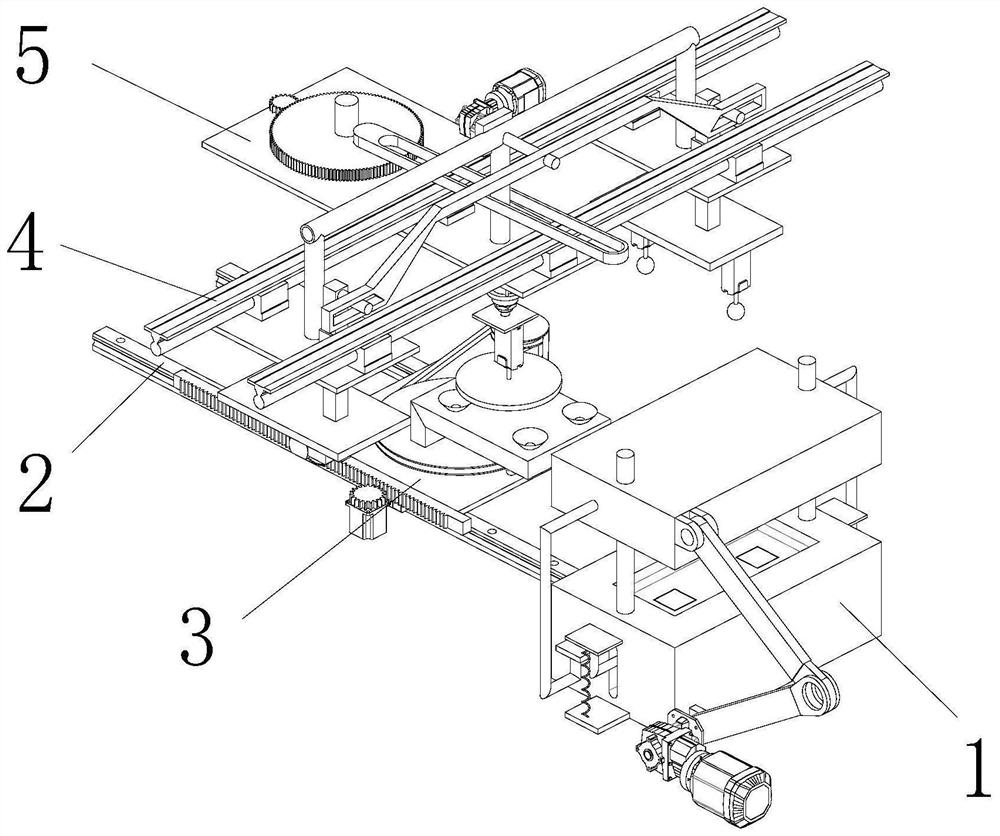 A processing mechanism for LED lamps