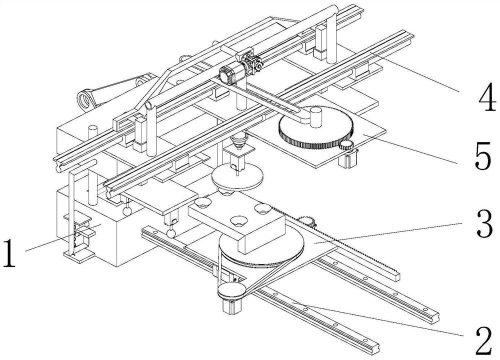 A processing mechanism for LED lamps