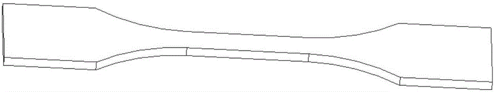 Tensile fixture for platy sample and application method thereof