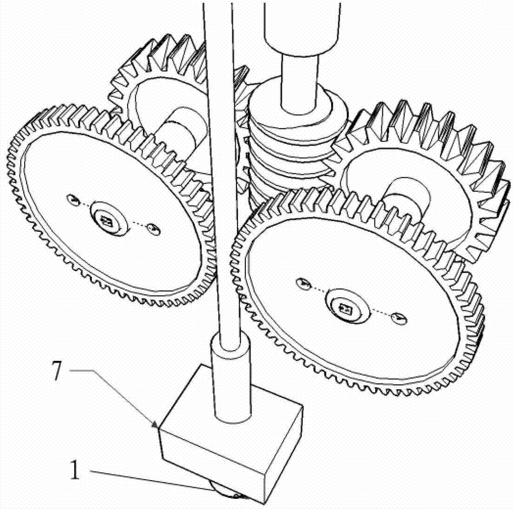 Extrusion device applied to fused deposition modeling high speed 3D (Three Dimensional) printer