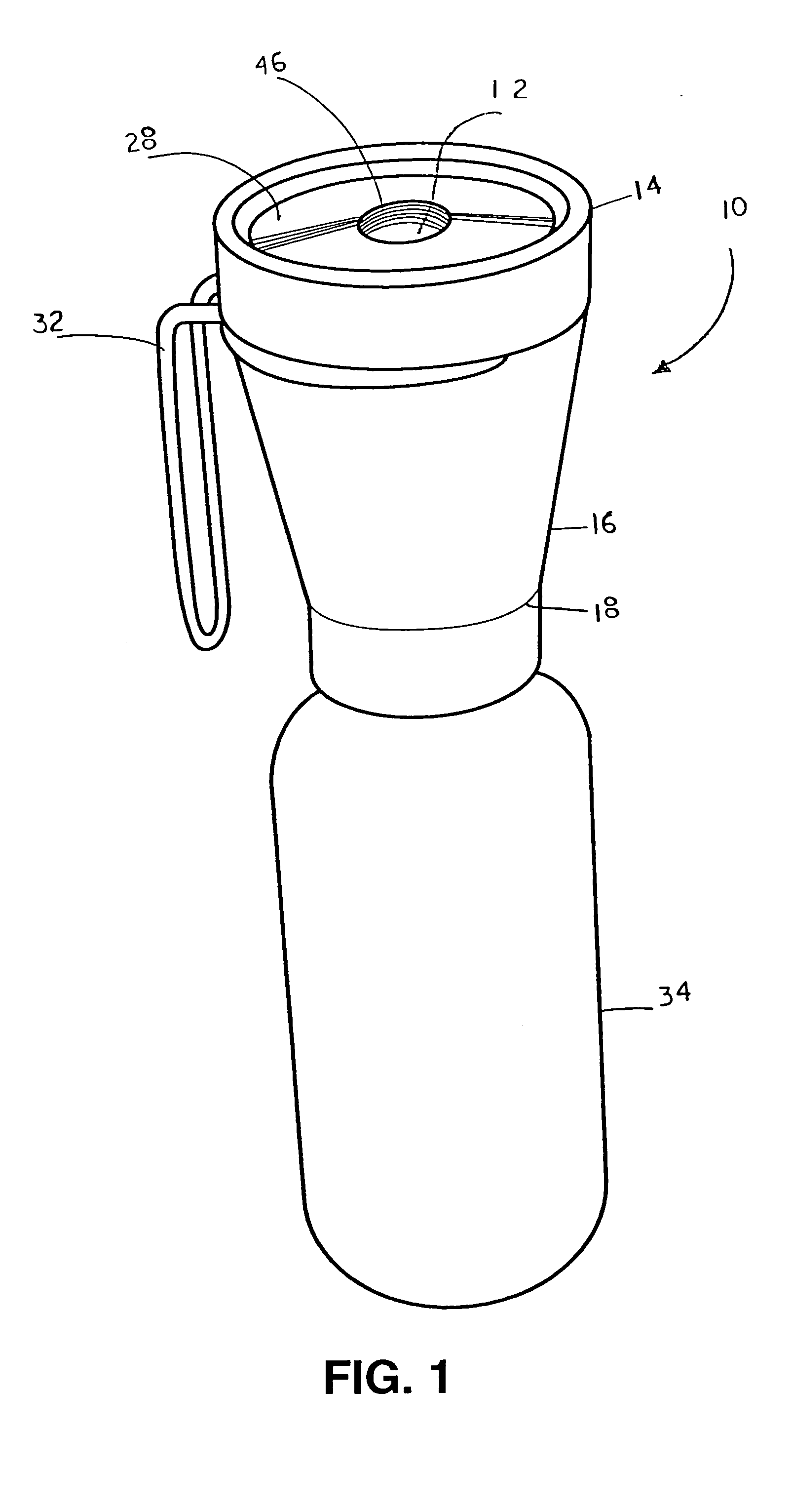 Bovine germicide application device