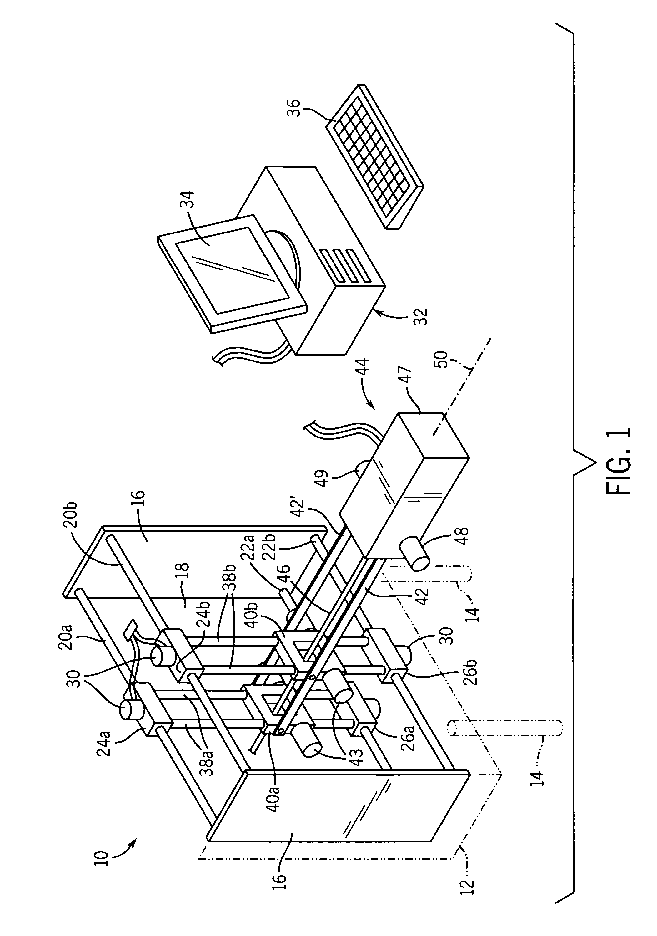 Device for placement of needles and radioactive seeds in radiotherapy