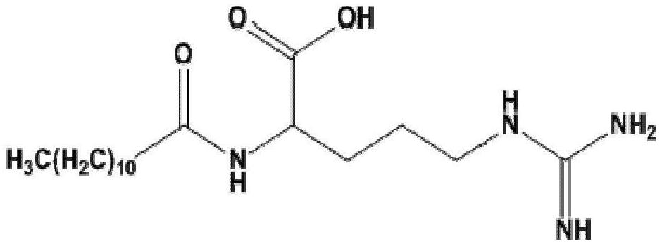 l-Lauramide arginine hydrochloride ethanol ester artificial antigen, preparation method of specific antibody and use thereof