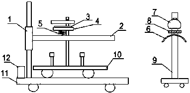 A kind of X-ray automatic detection device and detection method of girth weld of aluminum alloy cylinder