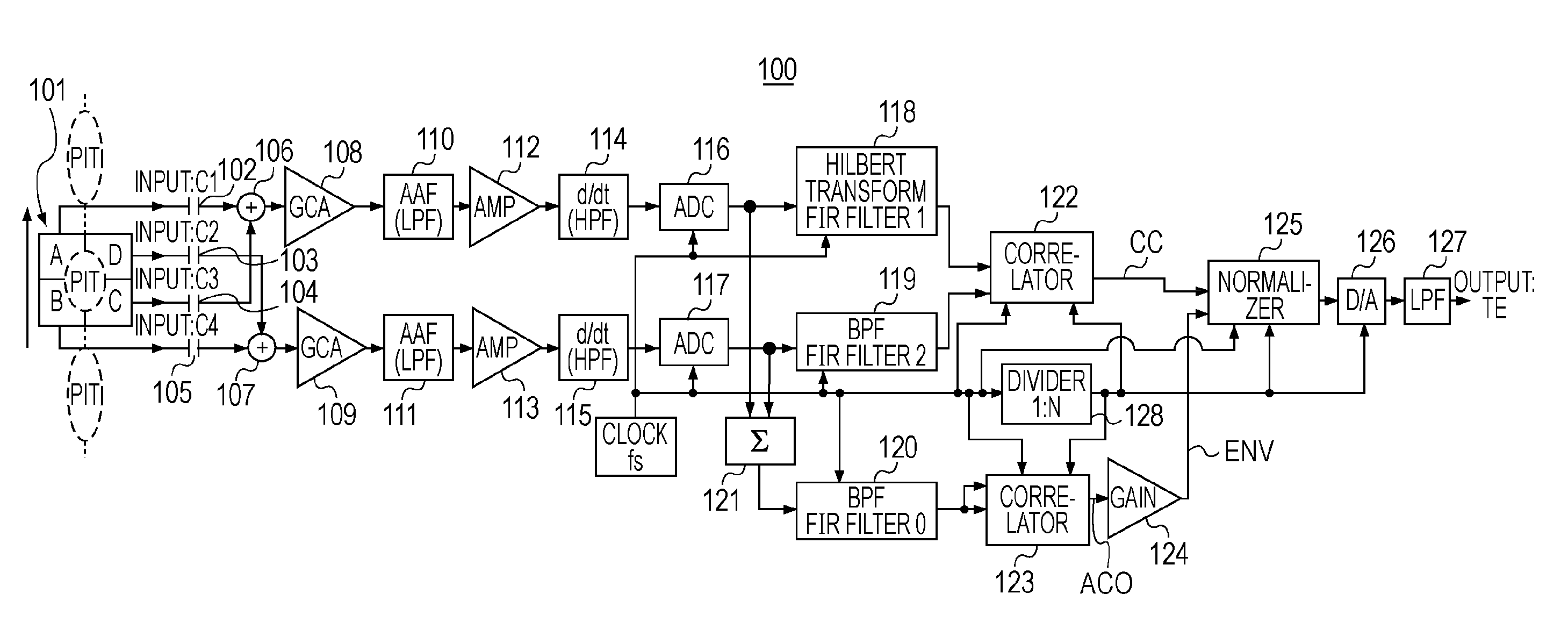 Tracking error signal detection device and optical disc apparatus