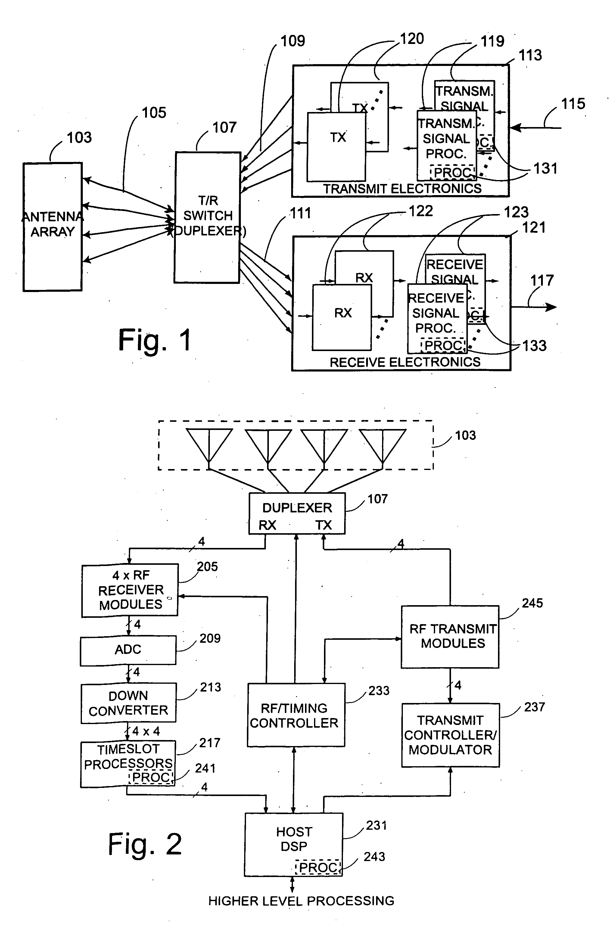 Null deepening for an adaptive antenna based communication station
