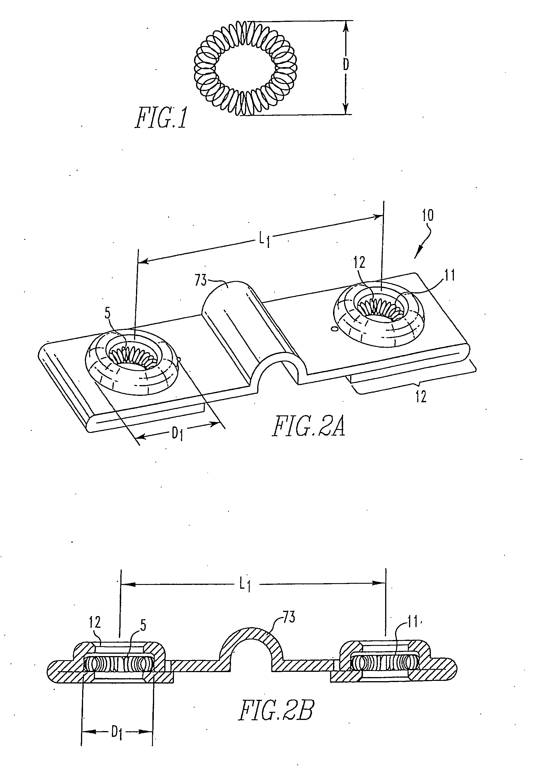 Canted coil spring power terminal and sequence connection system
