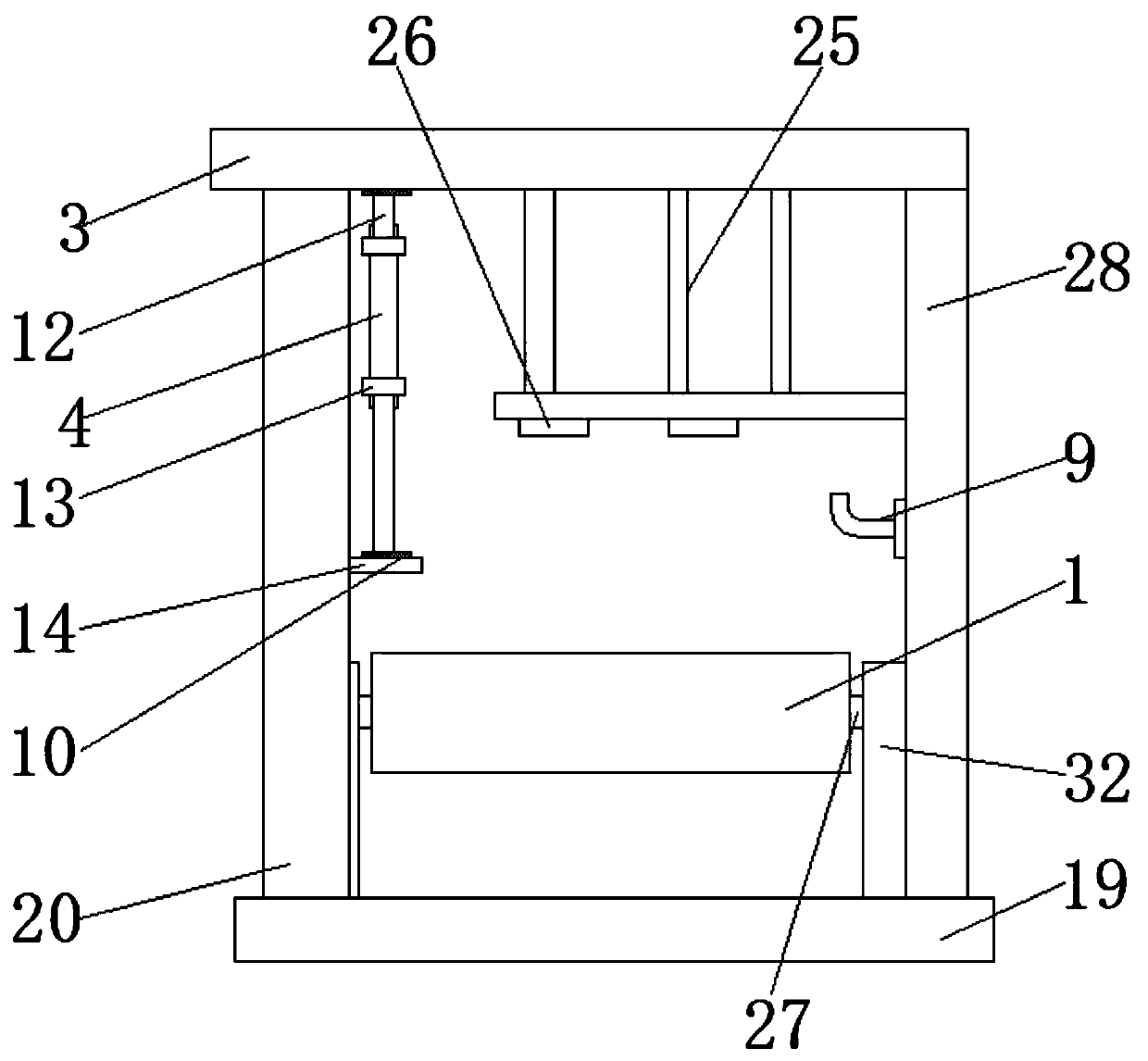 Electric welding processing equipment for engineering machine parts