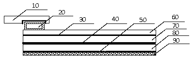 Vibration reduction and reinforcement method for large-size liquid crystal display