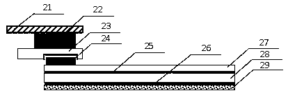 Vibration reduction and reinforcement method for large-size liquid crystal display