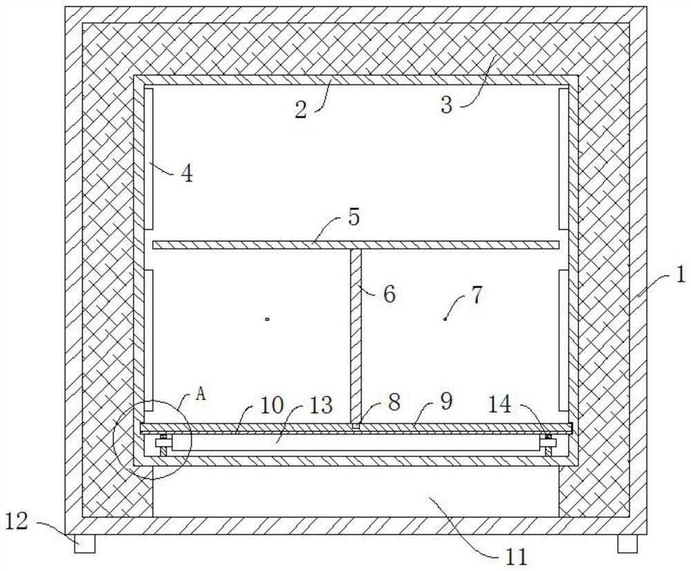 A steel wire rod heat treatment device