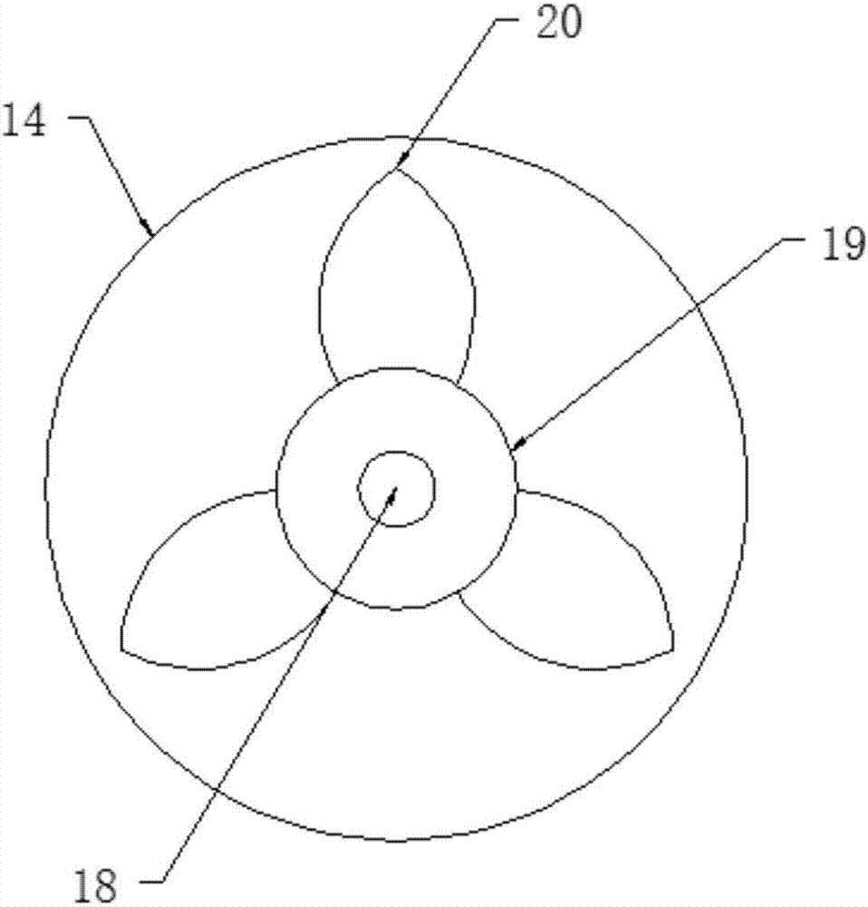 Motor heat dissipation device