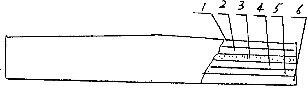 Insulating roof using waste foam plastics and its construction method