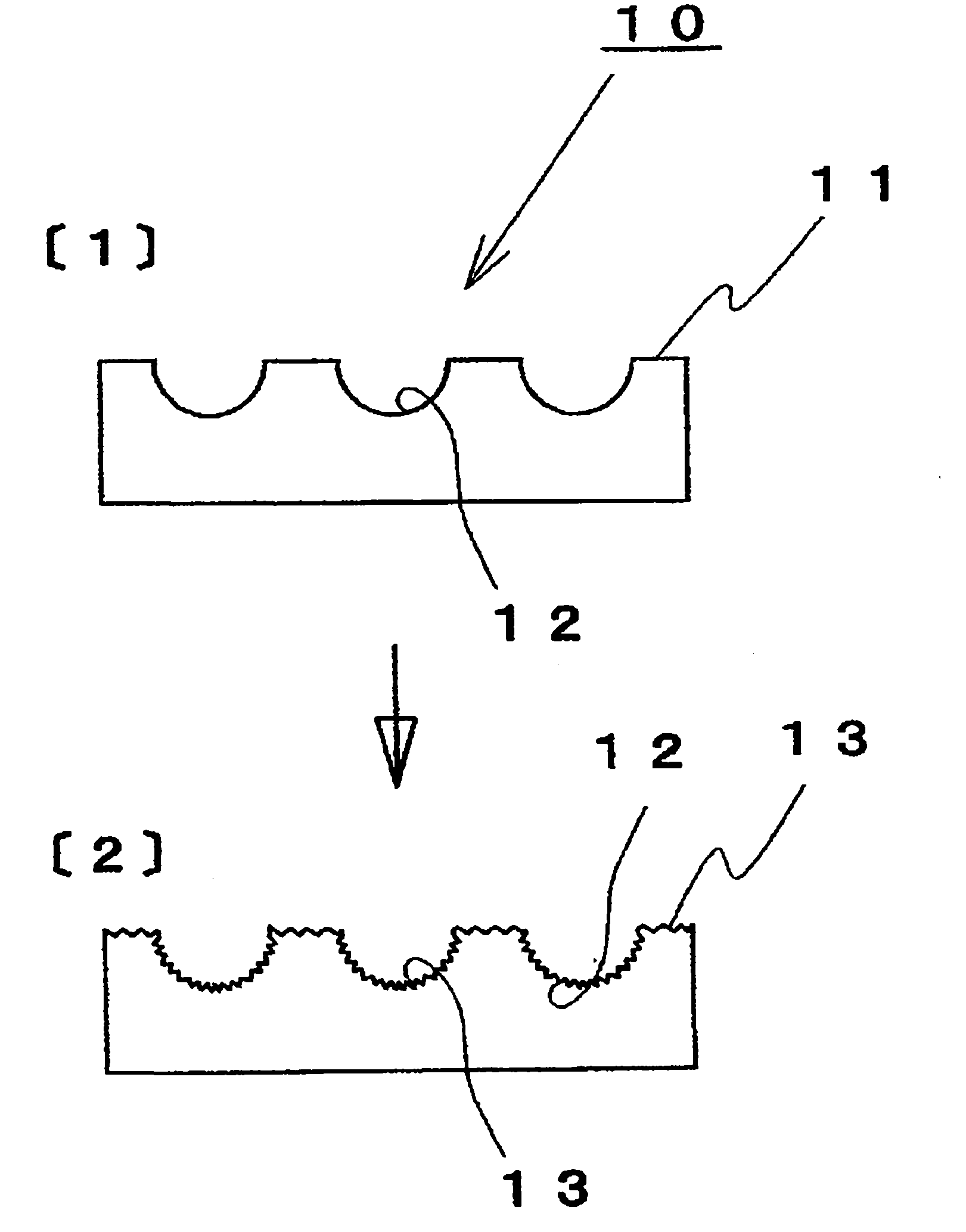 Method for processing cavity surface of casting mold