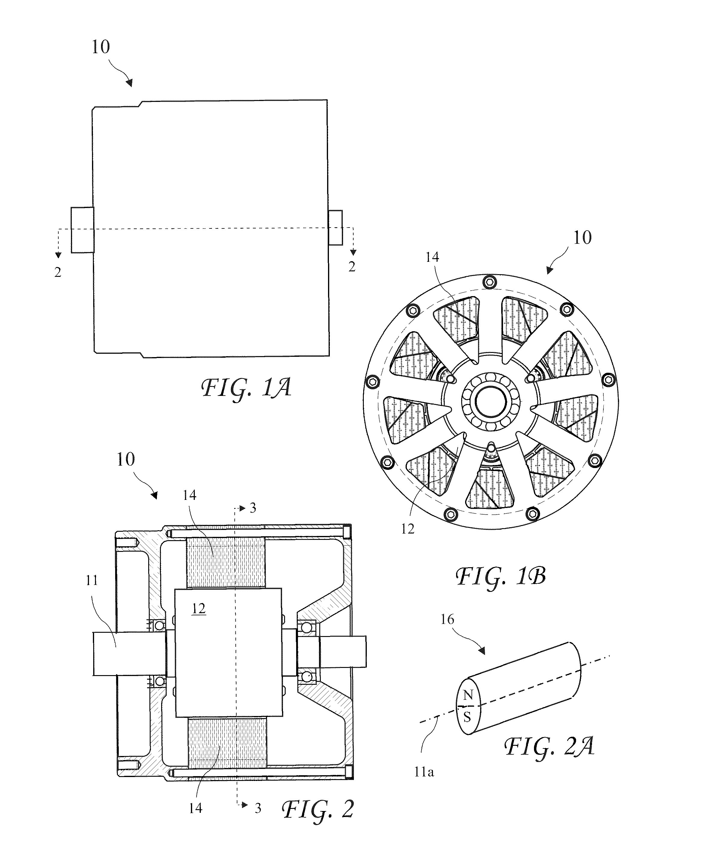 Reconfigurable inductive to synchronous motor