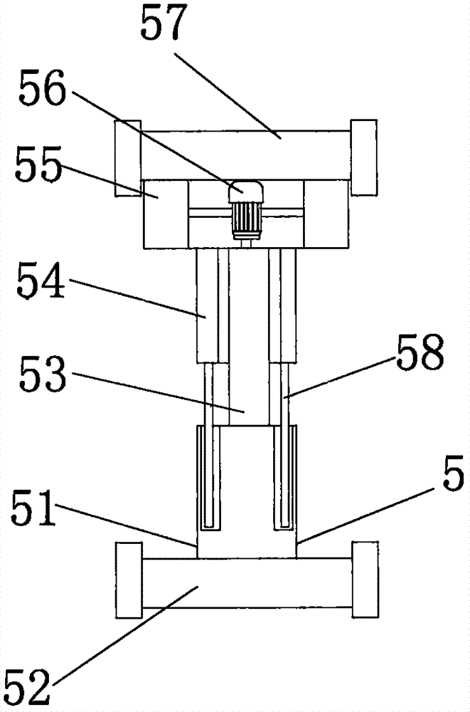 Safe stopping device of building construction material elevator