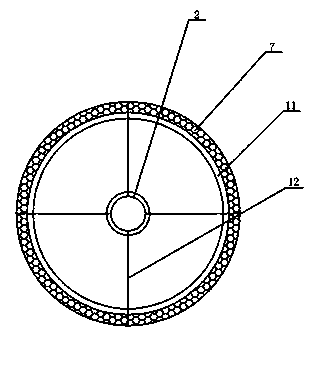 Anticorrosive unhusked rice drying device