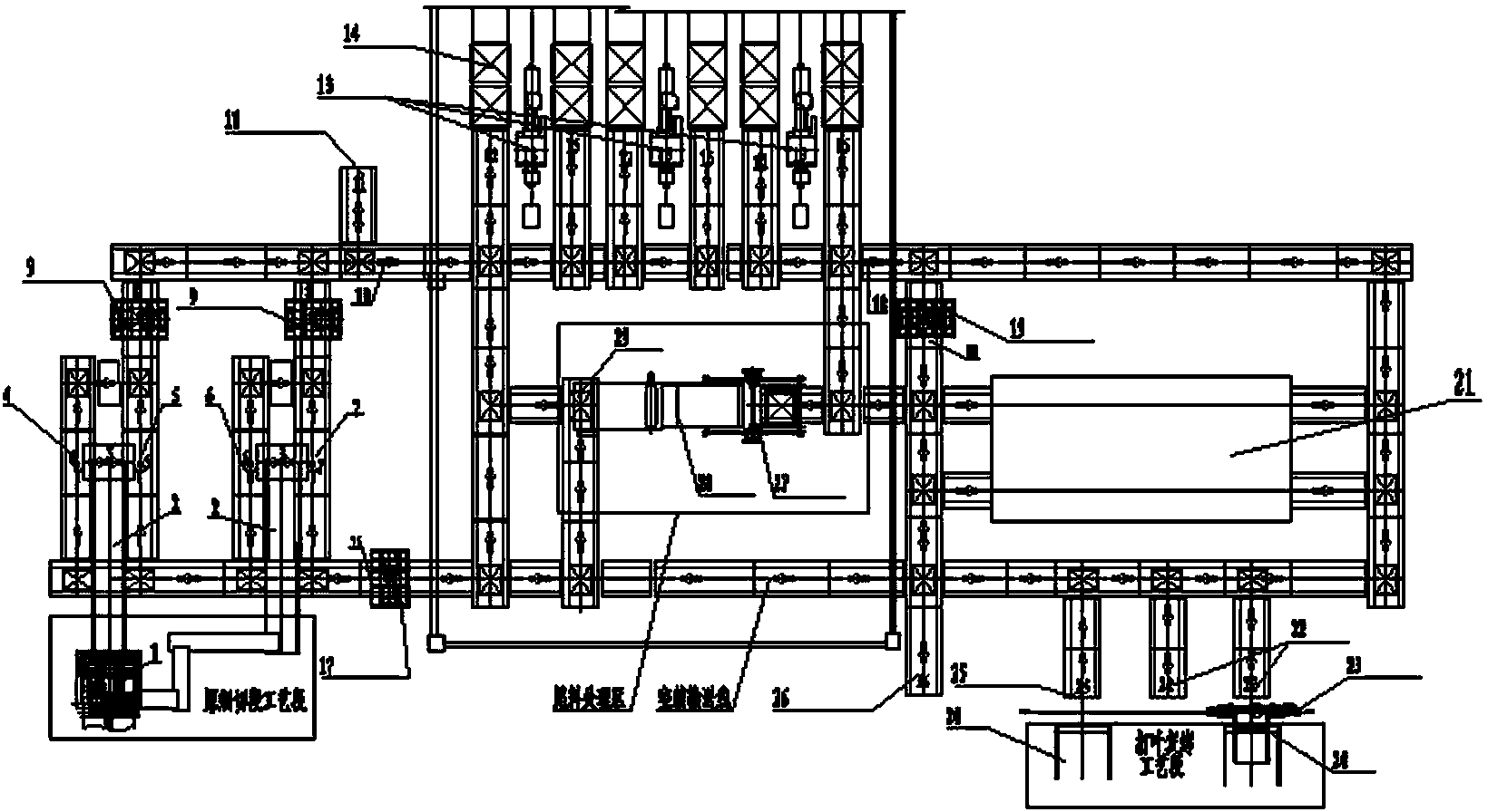 Flexible manufacturing and precise formulation process for threshing and redrying tobacco leaves