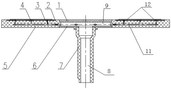 Axial pneumatic driving planet rotation apparatus