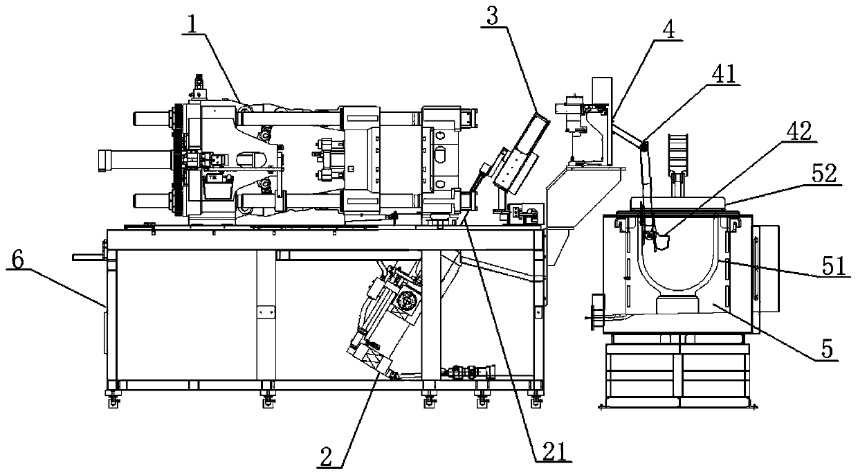 Hydraulic die forging machine