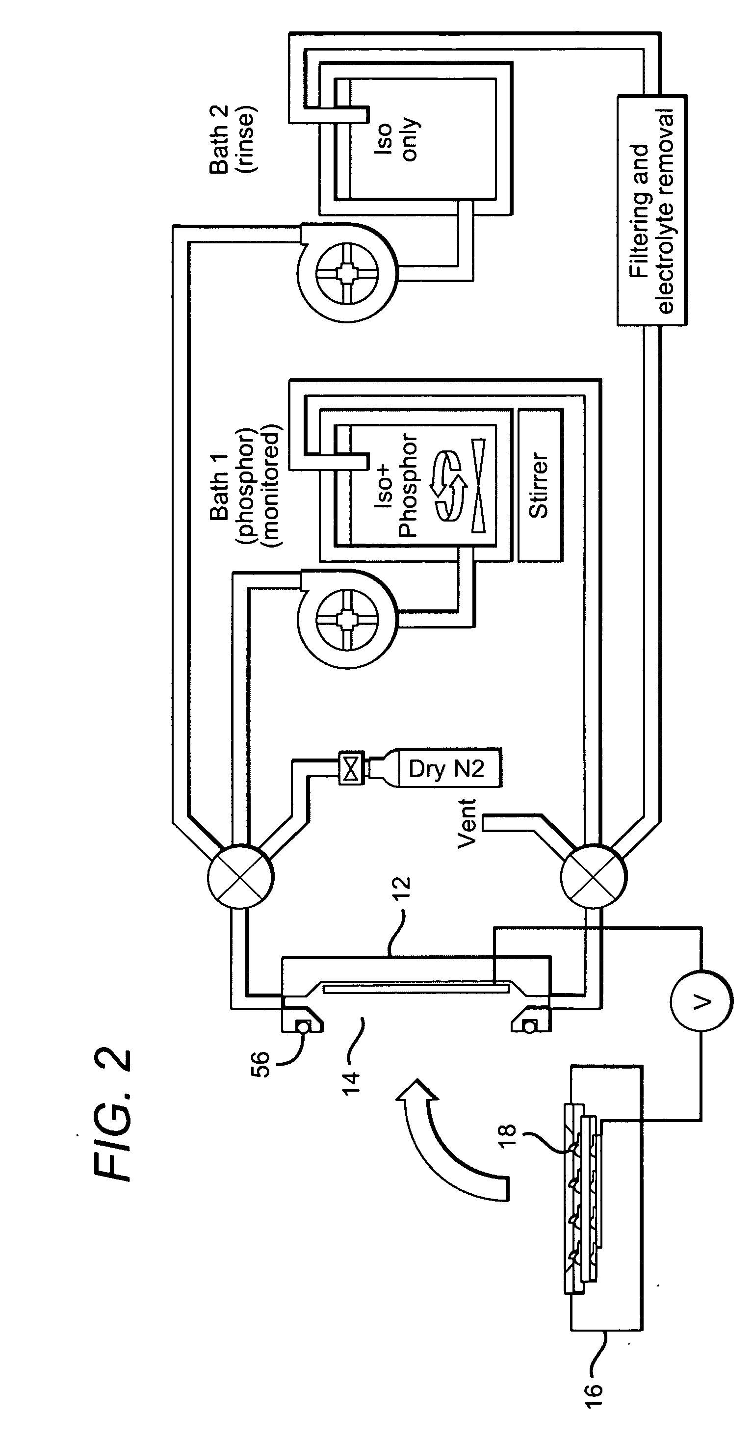 Close loop electrophoretic deposition of semiconductor devices