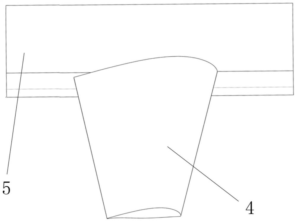 Fairing structure of medium-sized unmanned aerial vehicle with high lift-drag ratio