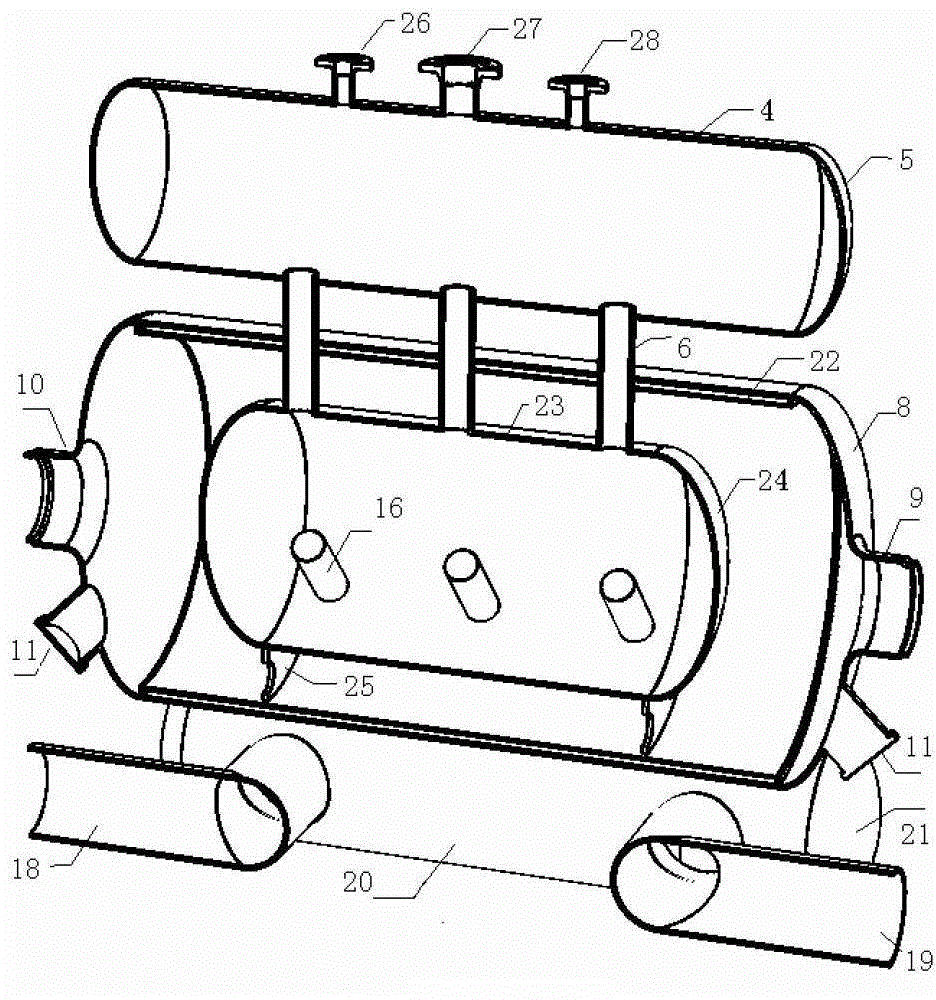 Fused salt steam generator