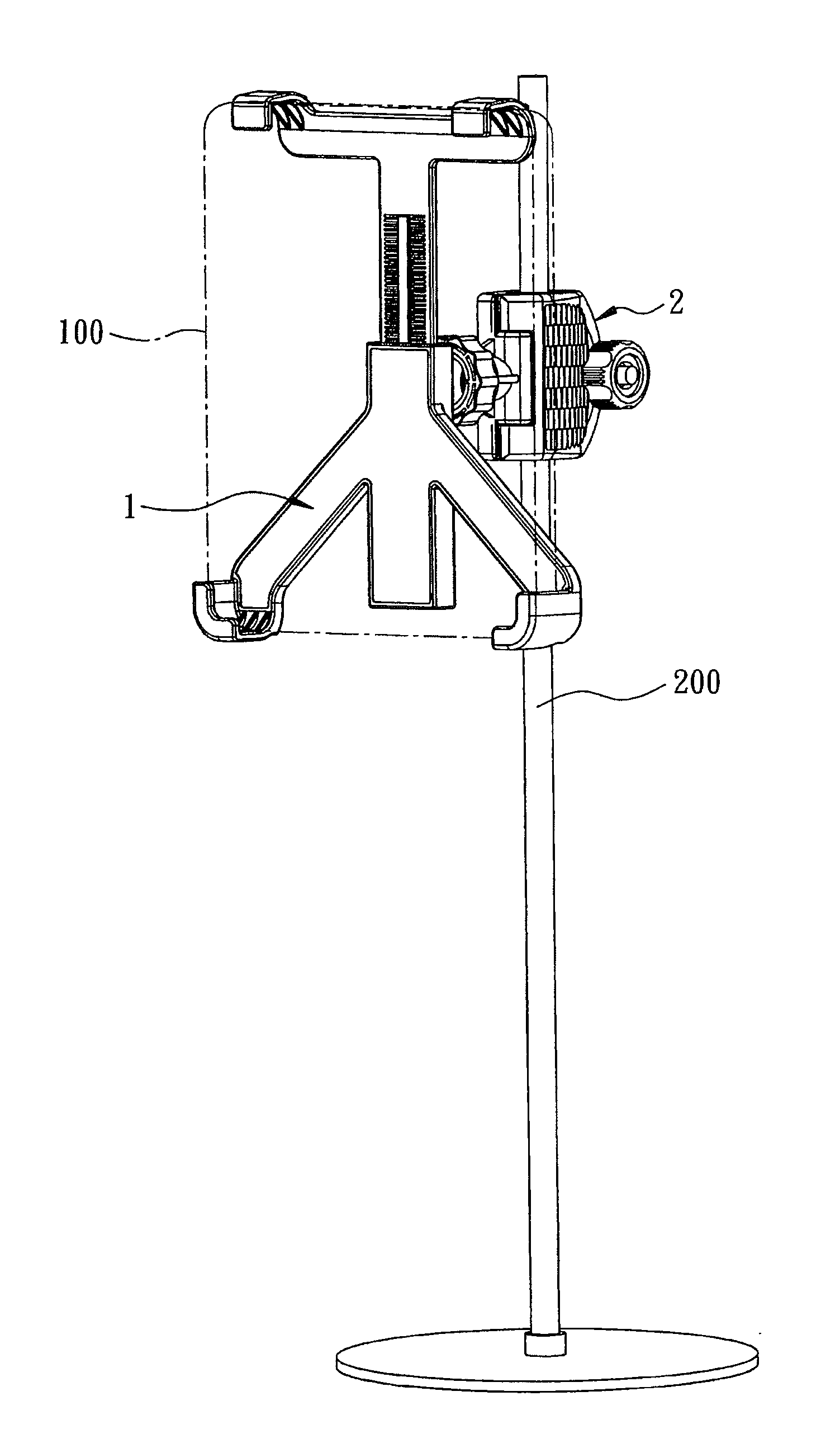 Musical Instrument Stand with an Angle Adjustment Function