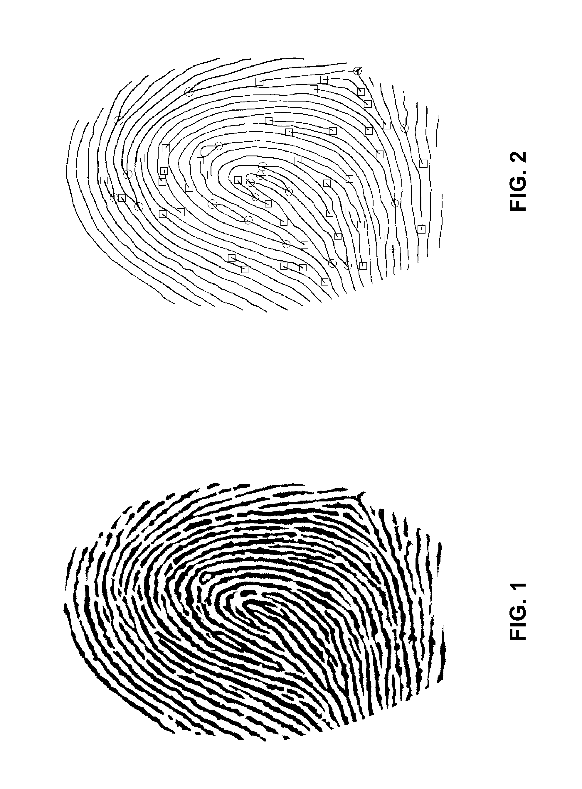 Fingerprint enrolment algorithm