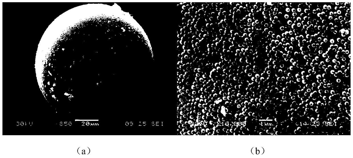 A kind of polystyrene-acrylic acid polymer microsphere and preparation method thereof