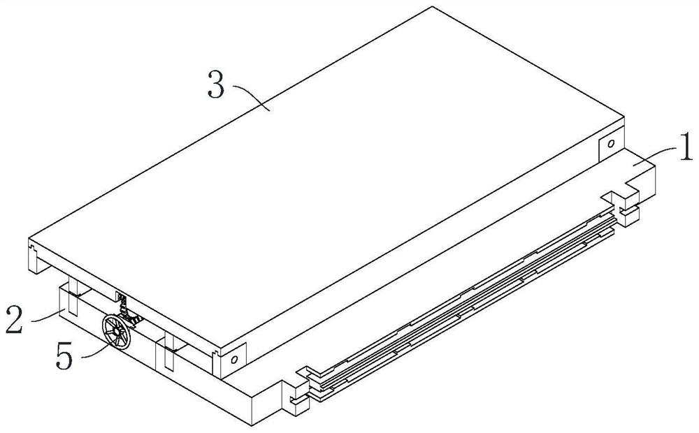 High-stability temporary building convenient to disassemble