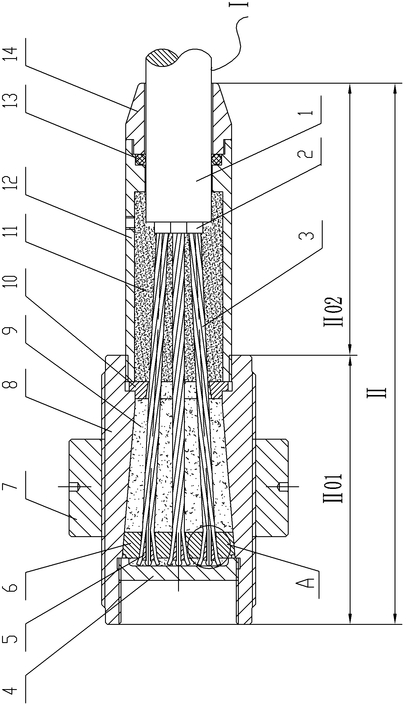 Steel strand finished stay cable and manufacturing method thereof