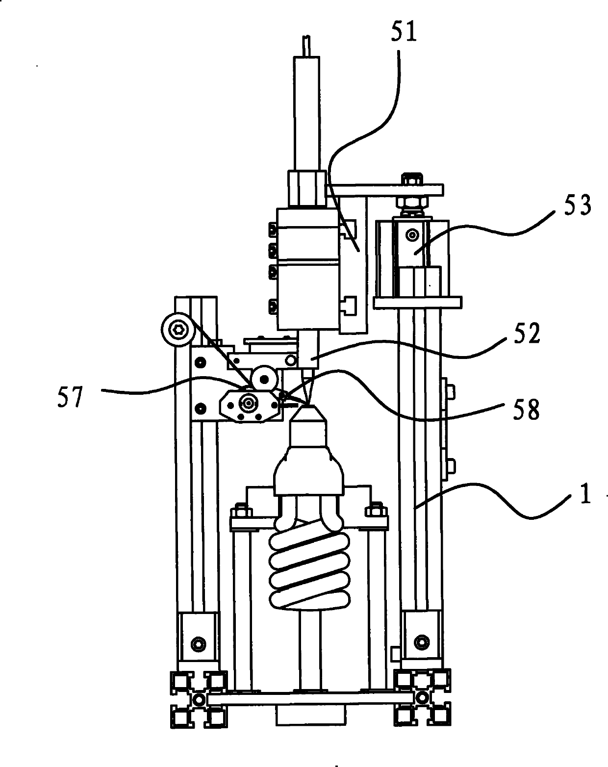 Energy-saving lamp automatic assembly line