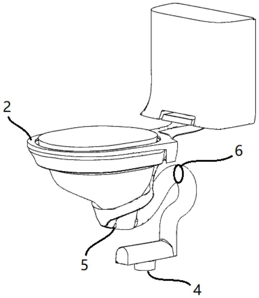 Pedestal pan flushing efficiency evaluation method