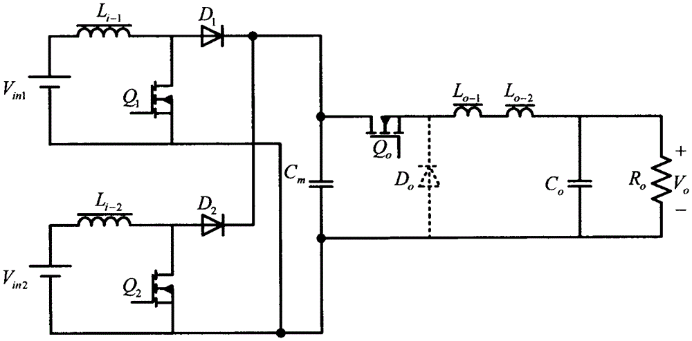 A parallel multi-input coupled inductor buck-boost converter
