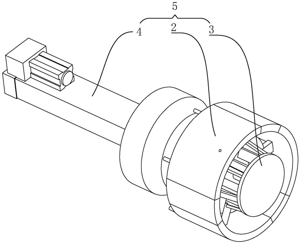 Polyethylene solid wall pipe and its expansion forming device