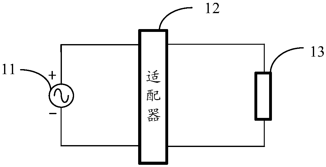 Planar transformer, power switching circuit, and adapter