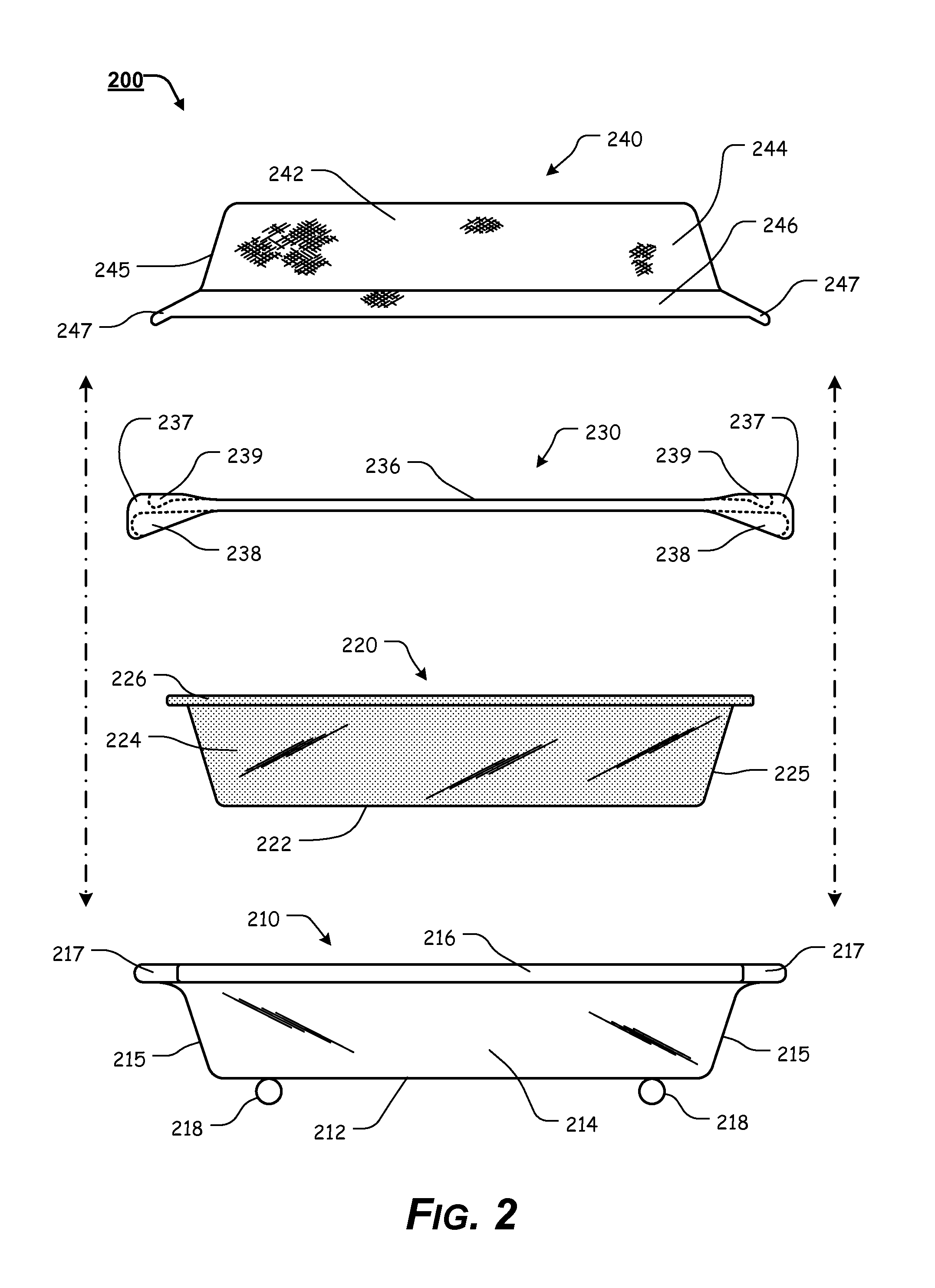 Serving container system