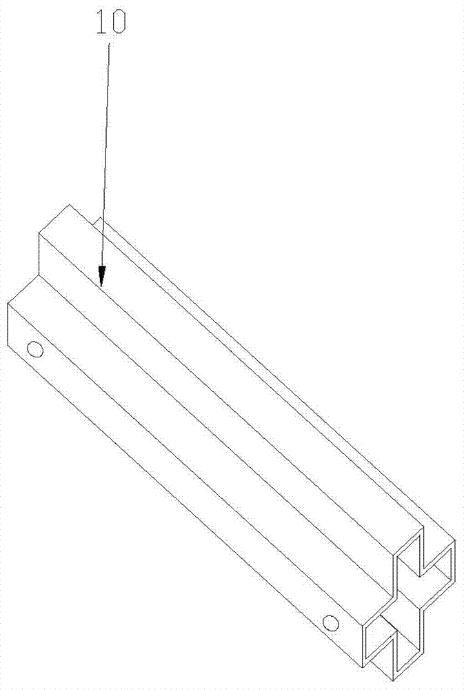 A connection building material and its combined accessories