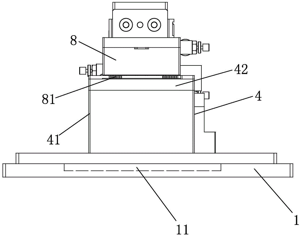 An automatic crimping test device for liquid crystal panels